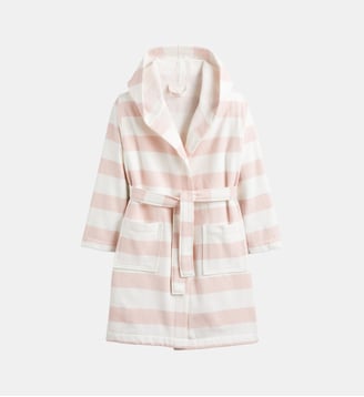 Peignoir bébé et enfant capuche - La Redoute Interieurs - Rayé rose