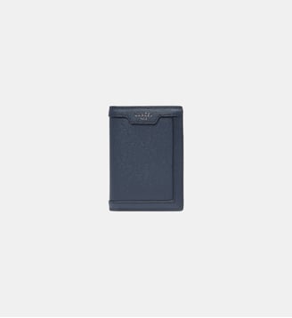 Portefeuille Charlie en cuir  - Lancel - Bleu foncé