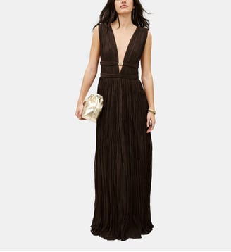ROBE TANIA - Ba&sh - Chocolat