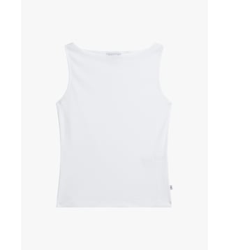 t-shirt Leopard en jersey de coton blanc - Agnès b. - Blanc