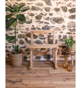 Banc en chêne Antoine N°419- Produit chiné - Debongout - Bois clair