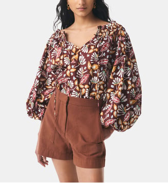 Blouse Enya - Vanessa Bruno - Marron