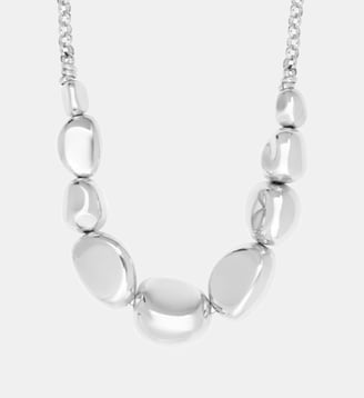 Collier réglable   - Loulou - Satellite - Argenté
