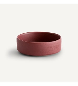 Lot de 4 petits bols en grès - AM.PM - Rose grenat