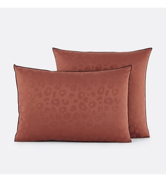 Taie d'oreiller léopard satin de coton La Redoute Interieurs