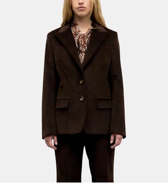 Veste en velours sergé - JEM - Gerard Darel - Cinnamon