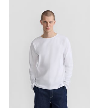 t-shirt Roulotte en jersey de coton - Agnès b. - Blanc