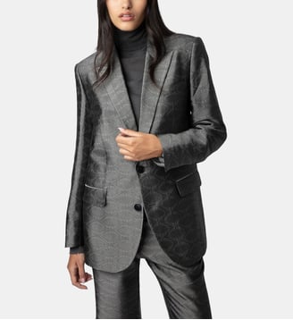 Blazer Vegy - Zadig&Voltaire - Gris anthracite