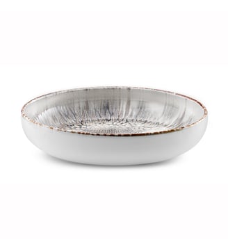 Assiette gourmet - Médard de Noblat - Gris texturé