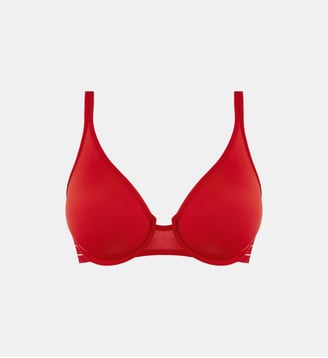 Soutien-gorge avec armatures Nufit rouge Maison Lejaby