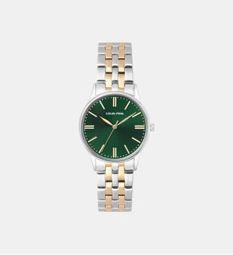 Montre Victoria Vert XC3025IV\14 - Louis Pion - Argenté