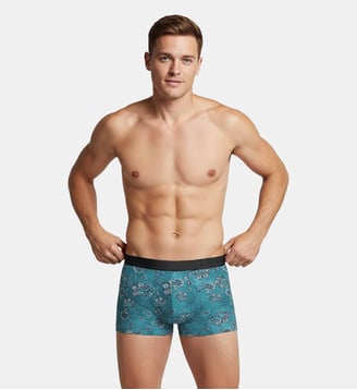 Boxer d'homme à imprimé floral en Lyocell - Impetus - Vert