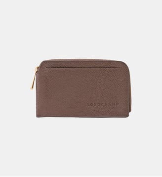 Porte-cartes - Le Foulonné - Longchamp - Taupe