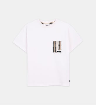 Tee-shirt manches courtes - BOSS Kidswear - Blanc