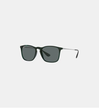 Lunettes de soleil Carré RB4187 Chris - Ray Ban - Transparent vert