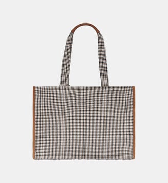 Sac scarlett2 - Polyester recycle - Caroll - Marron foncé