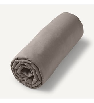 Drap-housse en voile de coton lavé AM.PM