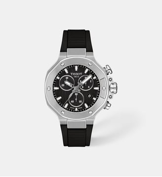 Montre T-race Noir T1418171705100 - Tissot - Argenté