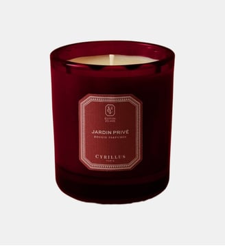Bougie Jardin Privé esprit toile de Jouy - Cyrillus - Jouy bordeaux