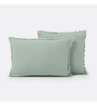 Housse de coussin lin lavé La Redoute Interieurs