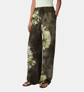 Pantalon imprimé esprit jogger - Ikks - Vert foncé