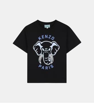 Tee-shirt à manches courtes - Kenzo Kids - Black