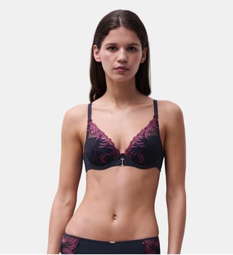 Soutien-gorge coques plongeant - Chantelle - Ocean aurora