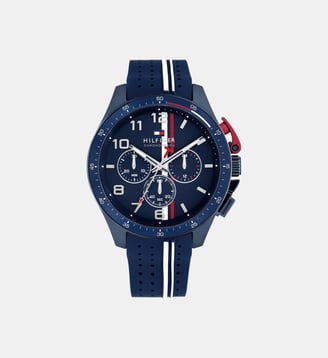 Montre Bank Bleu 1792169 - Tommy Hilfiger - Bleu