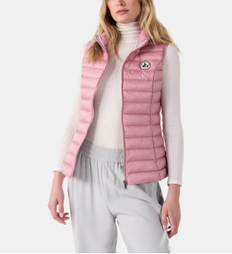 Doudoune légère sans manches Seda - Jott - Rose antique