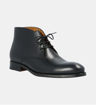 Chukka boot pasquale - cuir lisse - Colisée Paris - Noir