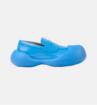 Mocassins Caramba cuir - Camperlab - Bleu clair