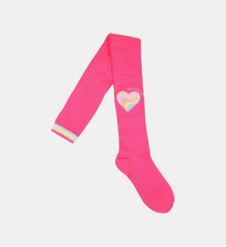 Collants jacquard - Billieblush - Storm pink