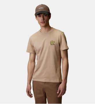 T-shirt en maille - Faguo - Beige foncé