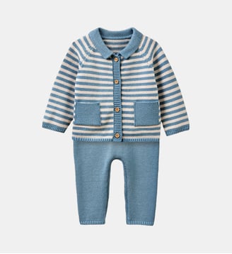 Ensemble en tricot rayé Cyrillus