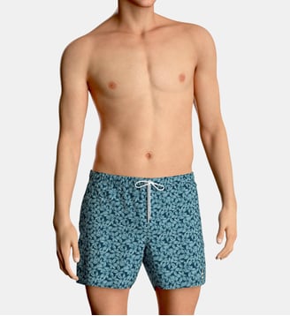 Short de Bain Exotic Print - Impetus - Bleu