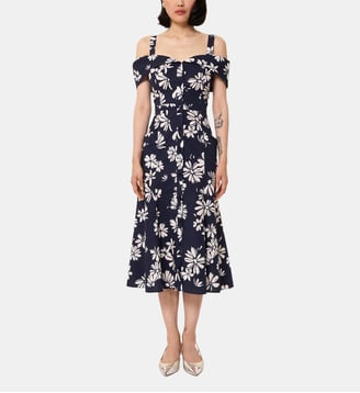 Robe Raquelita - Tara Jarmon - Bleu