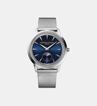 Montre Classics Bleu foncé FC-206N3S6B - Frédérique Constant - Argenté