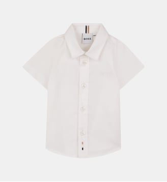 Chemise manches courtes - BOSS Kidswear - Blanc