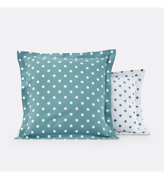 Taie d'oreiller pur coton imprimé pois La Redoute Interieurs