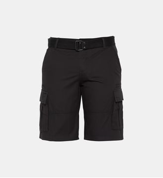 Short de combat avec ceinture - Schott - Noir
