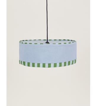 Abat-jour pour suspension diam. 50cm Paul - Nobodinoz - Baltic blue