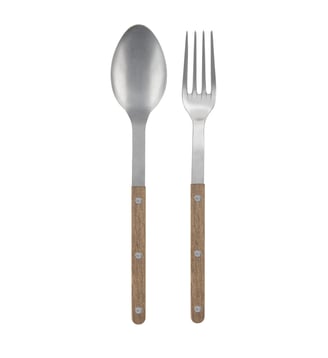 Couverts de service, Bistrot Vintage - Sabre - Teck