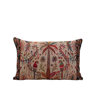 Housse De Coussin - Madura - Ivoire et multicolore