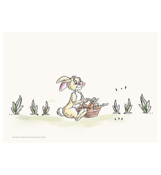 Poster Disney - Disney - Rabbit Harvesting Carrots - Poster & Frame - Multicolore