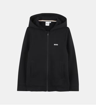 Cardigan à capuche - BOSS Kidswear - Black