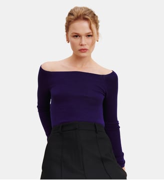 Top Bella - Bompard - Ultraviolet fonce