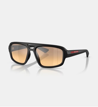 Lunettes de soleil PS 54TS - Sunglass Hut - Noir mat