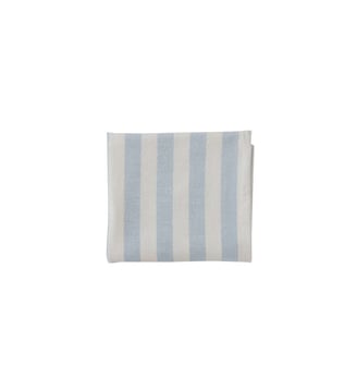 Nappe en coton à rayures - OYOY - Light blue