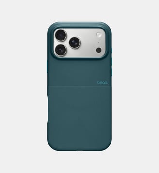 Coque iPhone 17 Pro Max MagSafe bleu rocheuse - Beats - Bleu