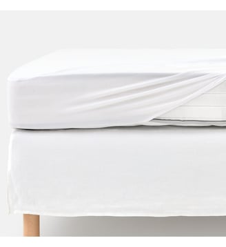 Protège-matelas en tencel, imperméable - La Redoute Interieurs - Blanc
